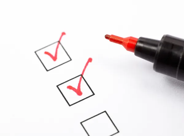 Checklist — Stock Photo, Image