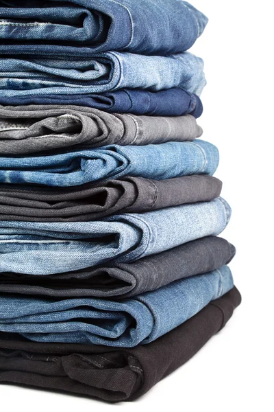 Pile de jeans — Photo