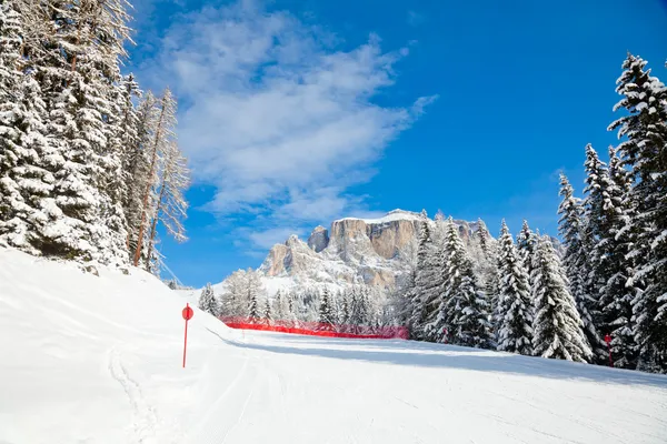 Piste ensolarado — Fotografia de Stock