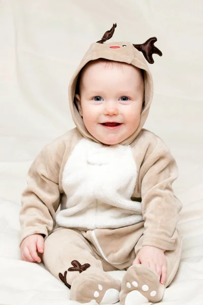 Bebek geyik kostüm — Stok fotoğraf