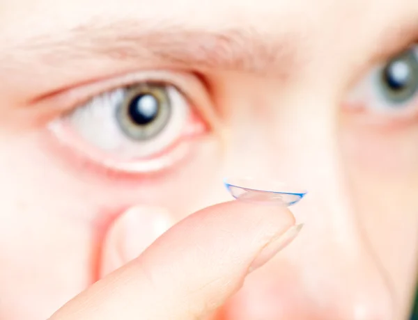 Contact lens — Stock Photo, Image