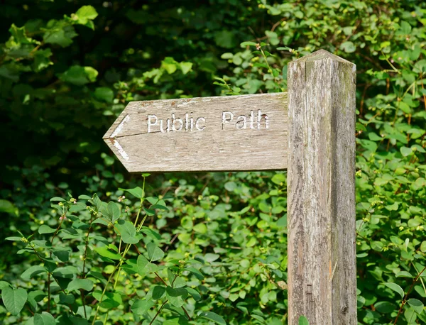 Public Path signpost