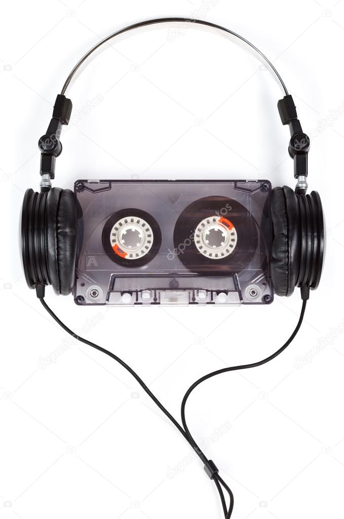 Headphones on Compact Cassette