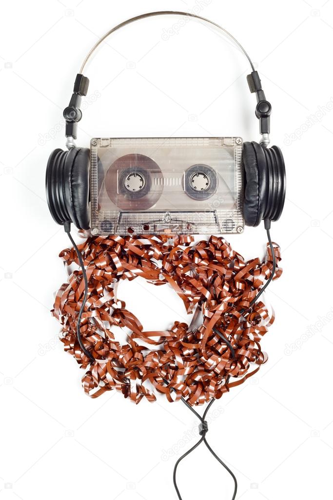 Headphones on Compact Cassette