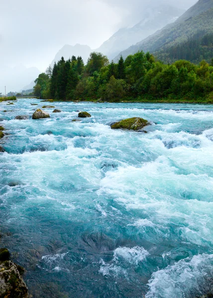 Glacier river — Stock Photo, Image