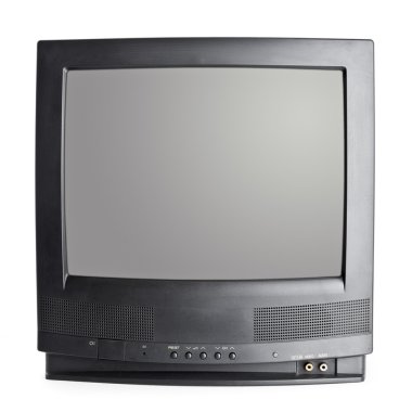 Vintage taşınabilir tv seti