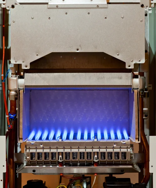 Gas boiler — Stock Photo, Image