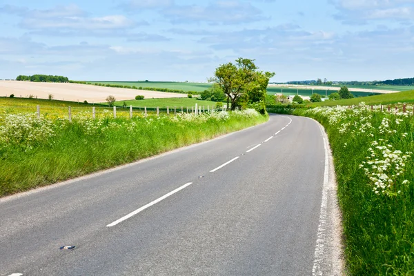 Estrada em Inglaterra — Fotografia de Stock