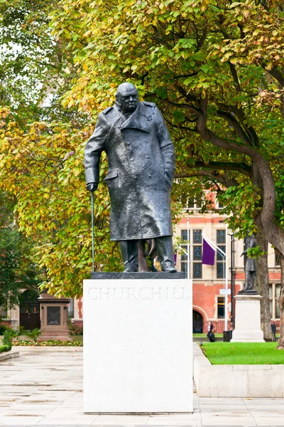 Winston Churchill statue — Stock Photo, Image