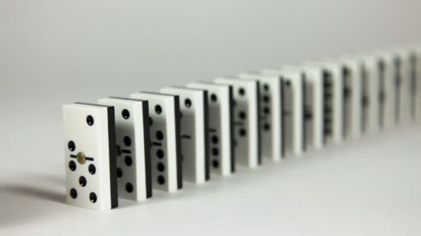 Effetto domino — Video Stock