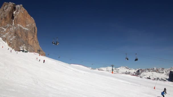 Piste — Stockvideo