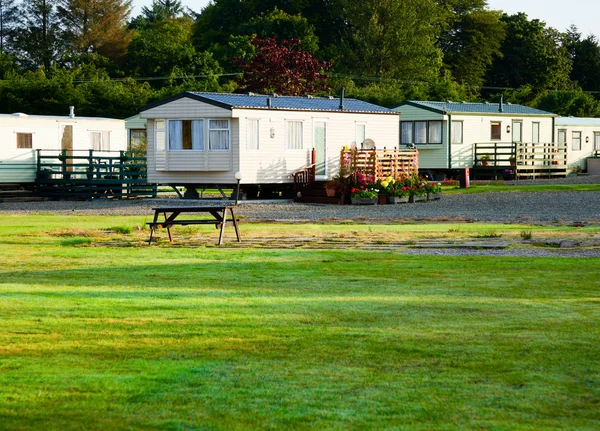 Holiday park cabins — Stock Photo, Image