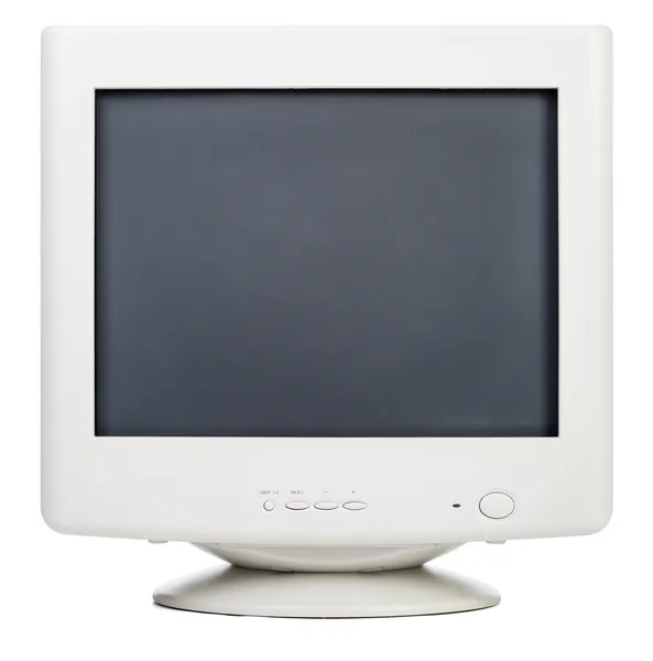 Monitor de computador antigo — Fotografia de Stock