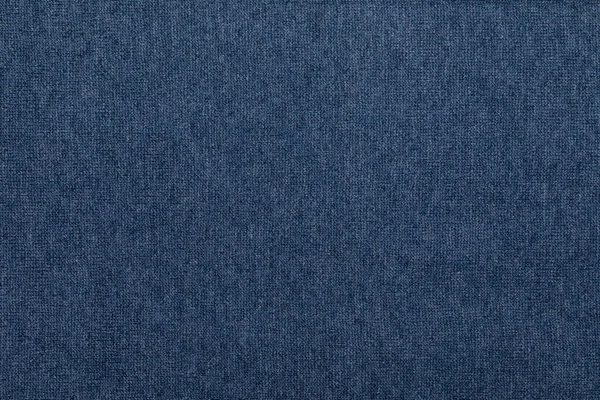 Ткань Темно Синем Меланже Вересковой Смешанной Пряжи — стоковое фото