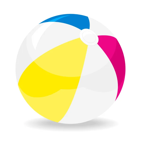 Colorful Beach Balls — Stock Vector