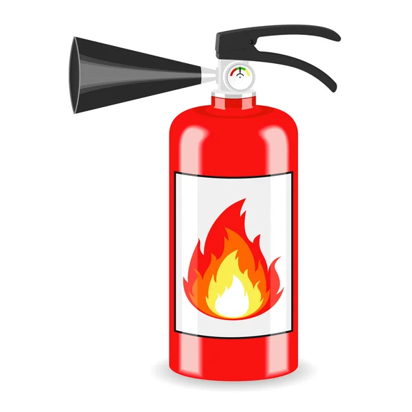 Extintor de incendios — Vector de stock