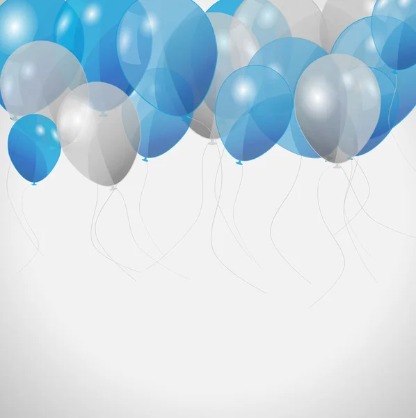 Ballons colorés, illustration vectorielle — Image vectorielle