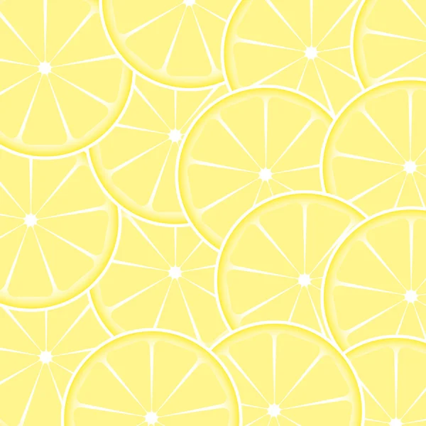 Illustration vectorielle abstraite de fond citron fruit — Image vectorielle