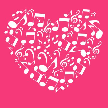 Tasarımınız için soyut müzik arkaplan vektörü çizimi