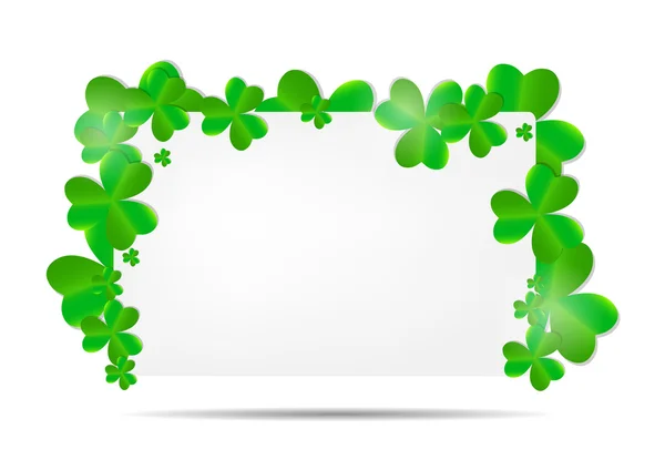 Saint Patrick`s day background vector illustration — Stock Vector