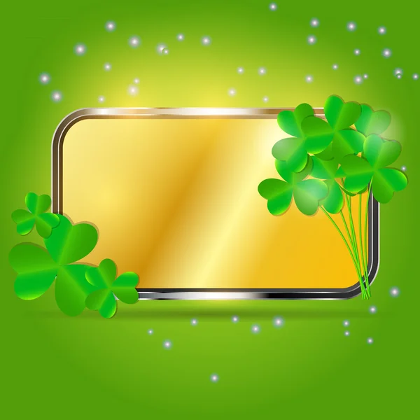 Illustration vectorielle de fond Saint Patrick — Image vectorielle