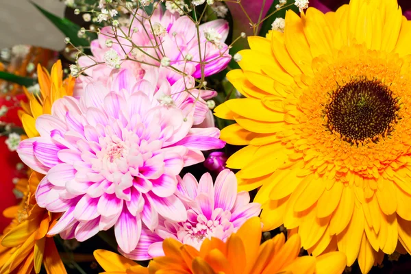 renkli çiçek buketi