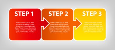 INFOGRAPHICS tasarım elemanları vektör illüstrasyonu