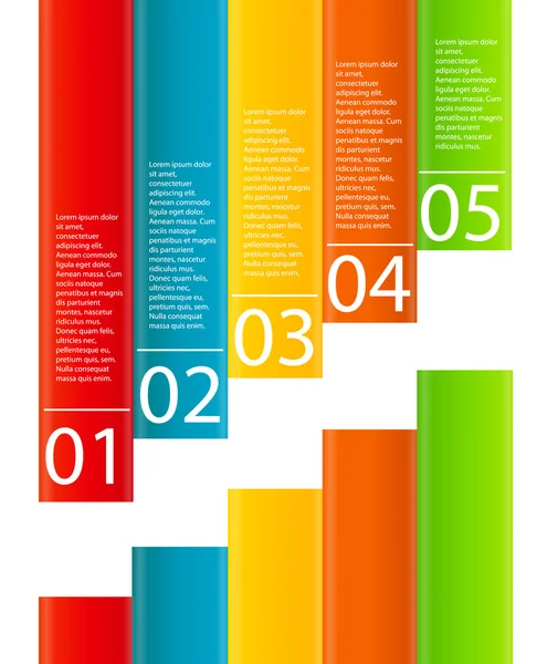 INFOGRAFISCHE design elementen vector illustratie — Stockvector