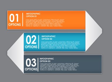 INFOGRAPHICS tasarım elemanları vektör illüstrasyonu