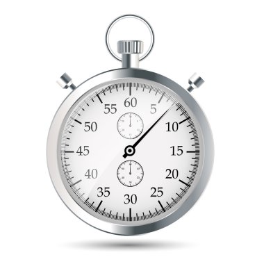 Kronometre vektör illustraion