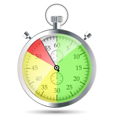 Kronometre vektör illustraion