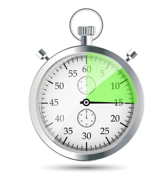 Illustration vectorielle chronomètre — Image vectorielle