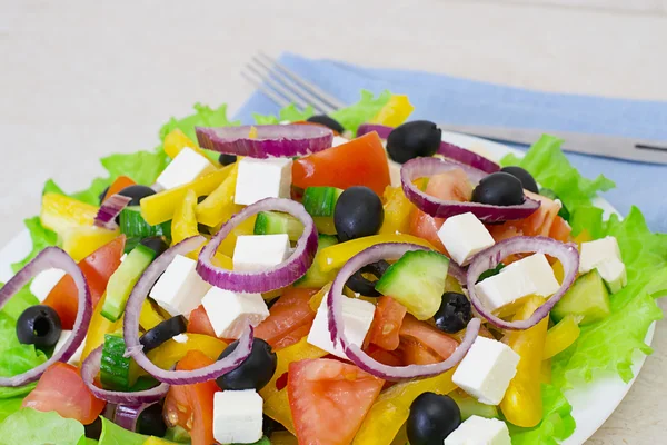 Griekse salade — Stockfoto