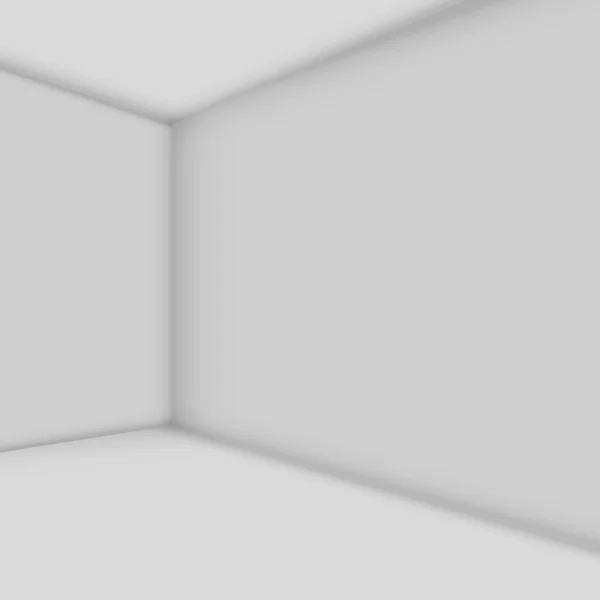 Abstraktní bílé místnosti vektorové ilustrace — Stockový vektor