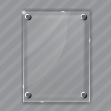 metal arka plan cam çerçeve. vektör çizim.