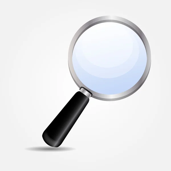 Magnifying glass icon vector illustration — Stock Vector