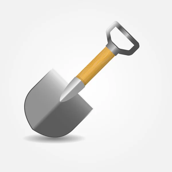 Shovel icon vector illustration — Stock Vector