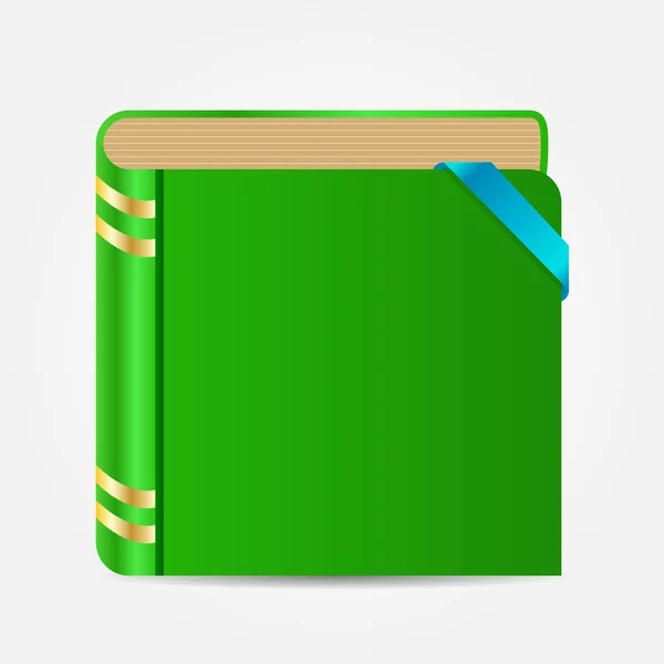 Boek pictogram vector illustratie — Stockvector