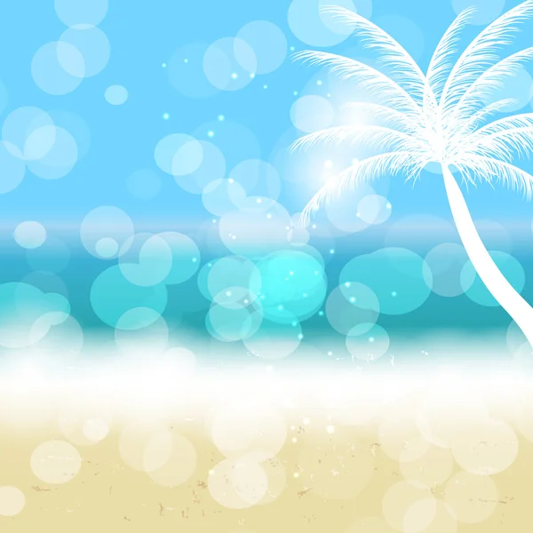 Summer holidays vector background. — Stock Vector