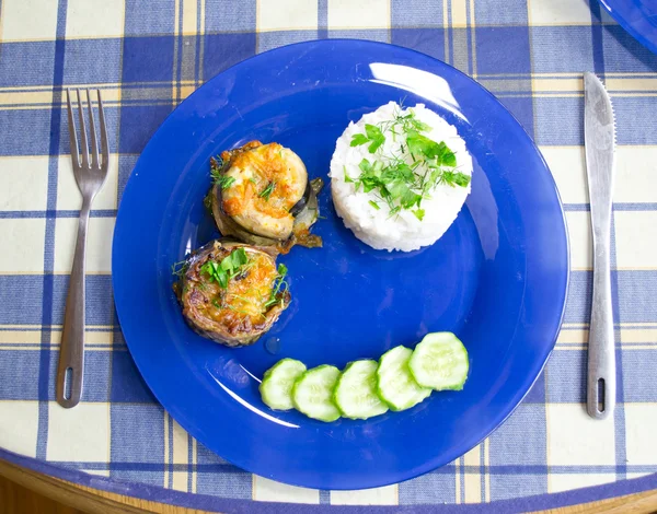 Rotoli di pesce — Foto Stock