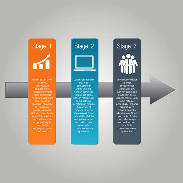 INFOGRAPHICS design elements vector illustration — Stock Vector