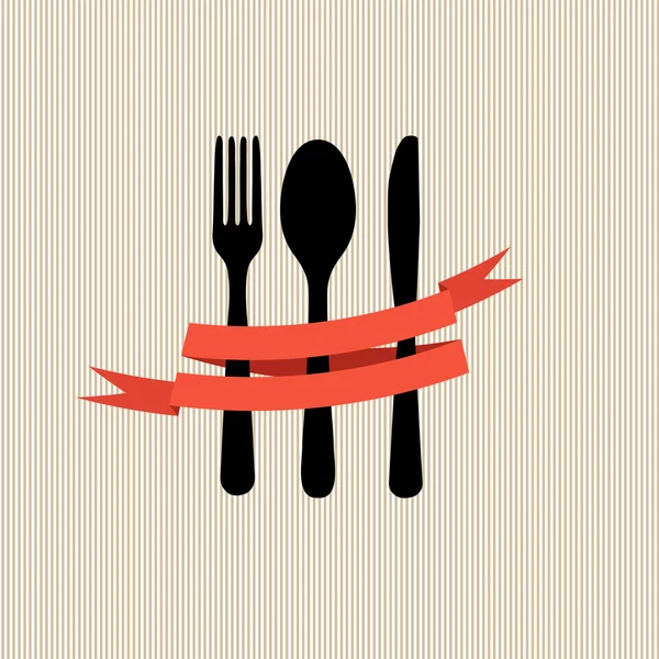 Plantilla de menú de restaurante en ilustración vectorial estilo retro — Vector de stock