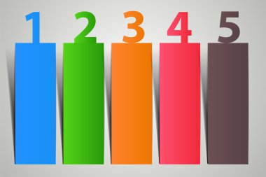 INFOGRAPHICS tasarım elemanları vektör illüstrasyonu