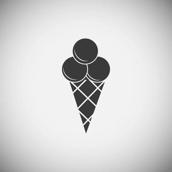アイスクリームアプリケーションアイコンベクトル — ストックベクタ
