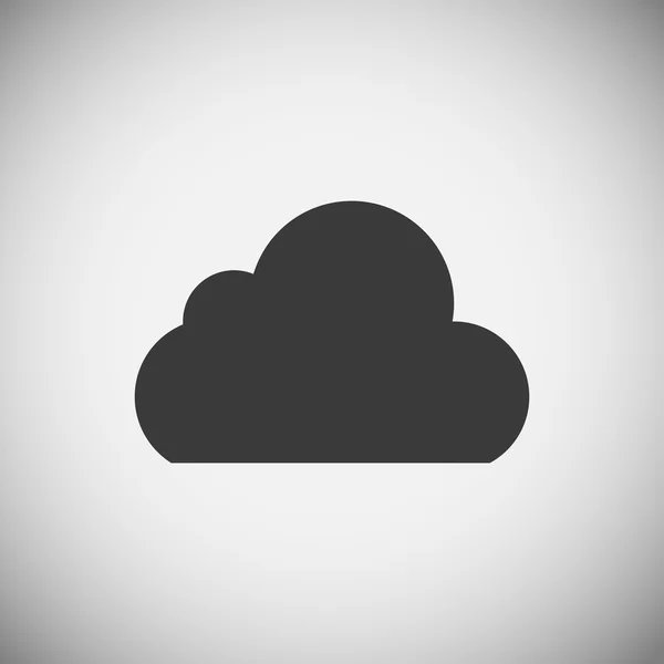 Vector illustration of cloud apps icon — Stock Vector