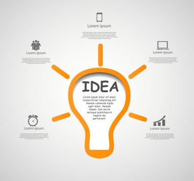 INFOGRAPHICS tasarım elemanları vektör illüstrasyonu