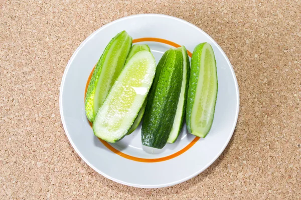 Salted Cucumbers — Stock Photo, Image
