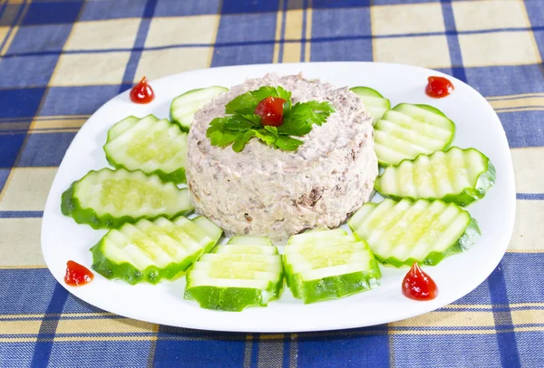 Tuna with Mayonnaise — Stock Photo, Image