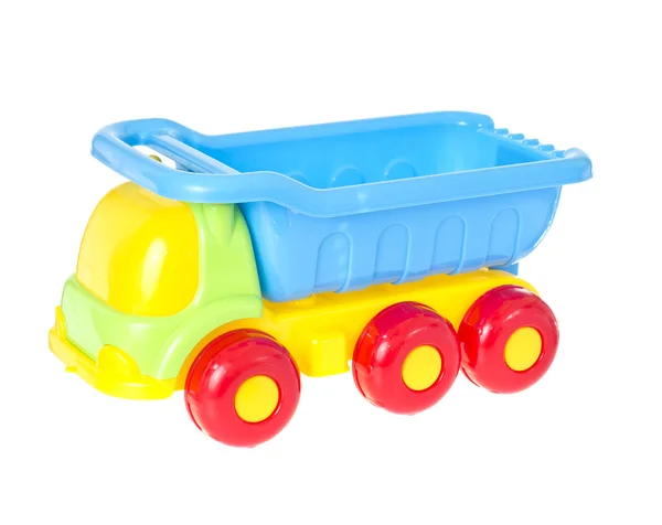 Brinquedo de carro infantil isolado no fundo branco — Fotografia de Stock