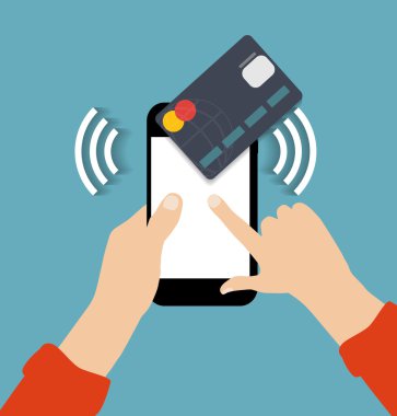 bulut bilgi işlem kavramı farklı elektronik cihazlar. vektör